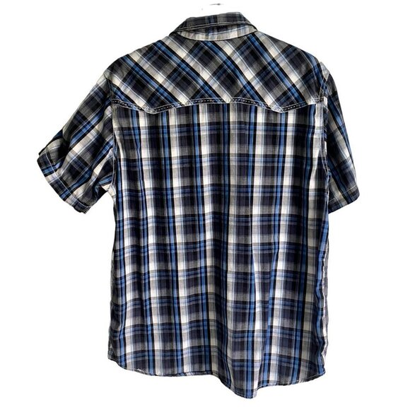 Machine Custom Co. Short Sleeve Button Down Shirt Men's XL - Picture 7 of 10